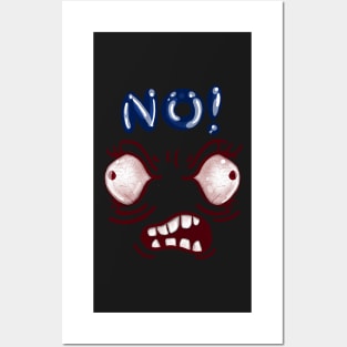 Angry No Posters and Art